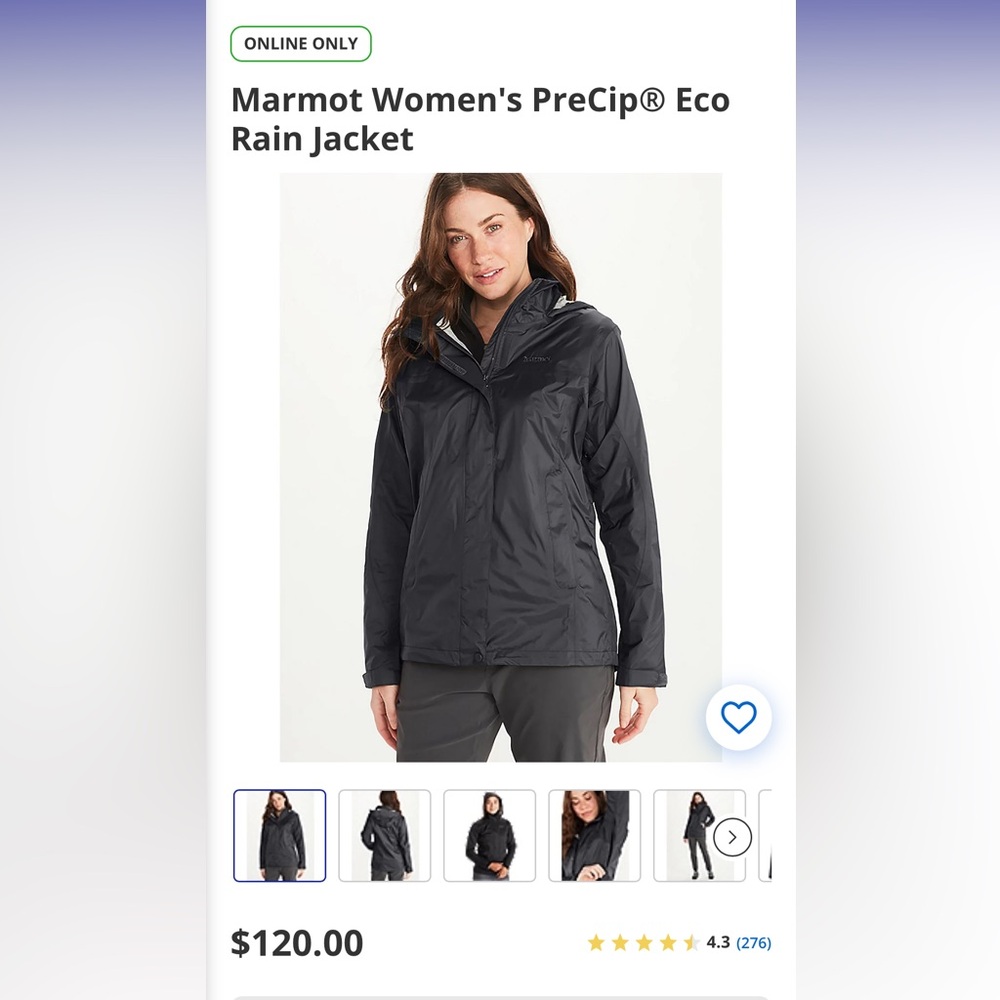 Marmot Women's PreCip Eco Rain Jacket